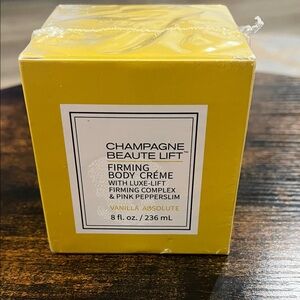 NWT Chapagne Beauté Lift Firming Body Crème — Yellow (Vanilla Absolute)